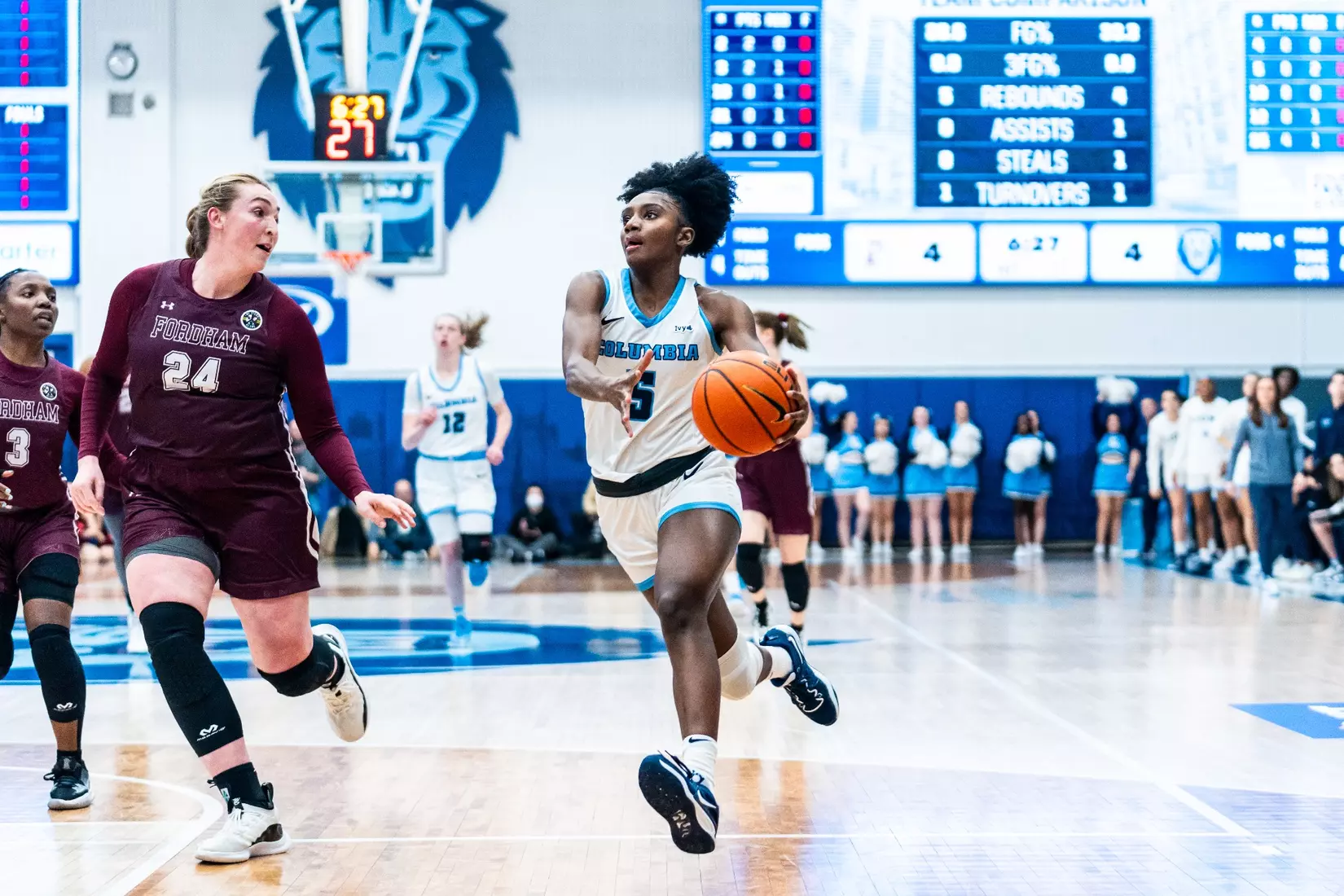 Columbia women's basketball defeats Fordham in the second round of the WNIT
