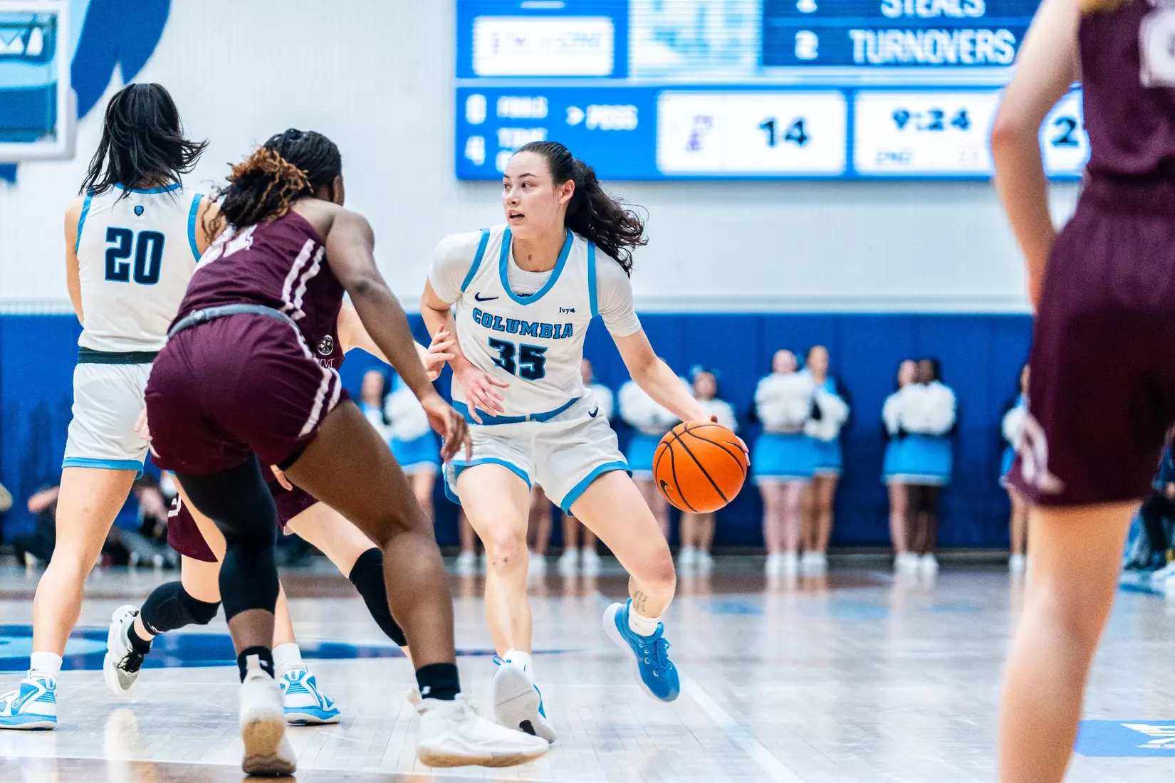 Columbia women's basketball defeats Fordham in the second round of the WNIT