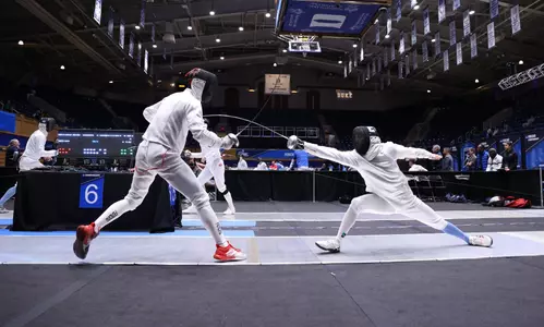 Columbia fencing at NCAA Championships - Day One