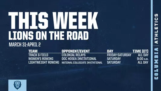 LOTR March 31-April 1