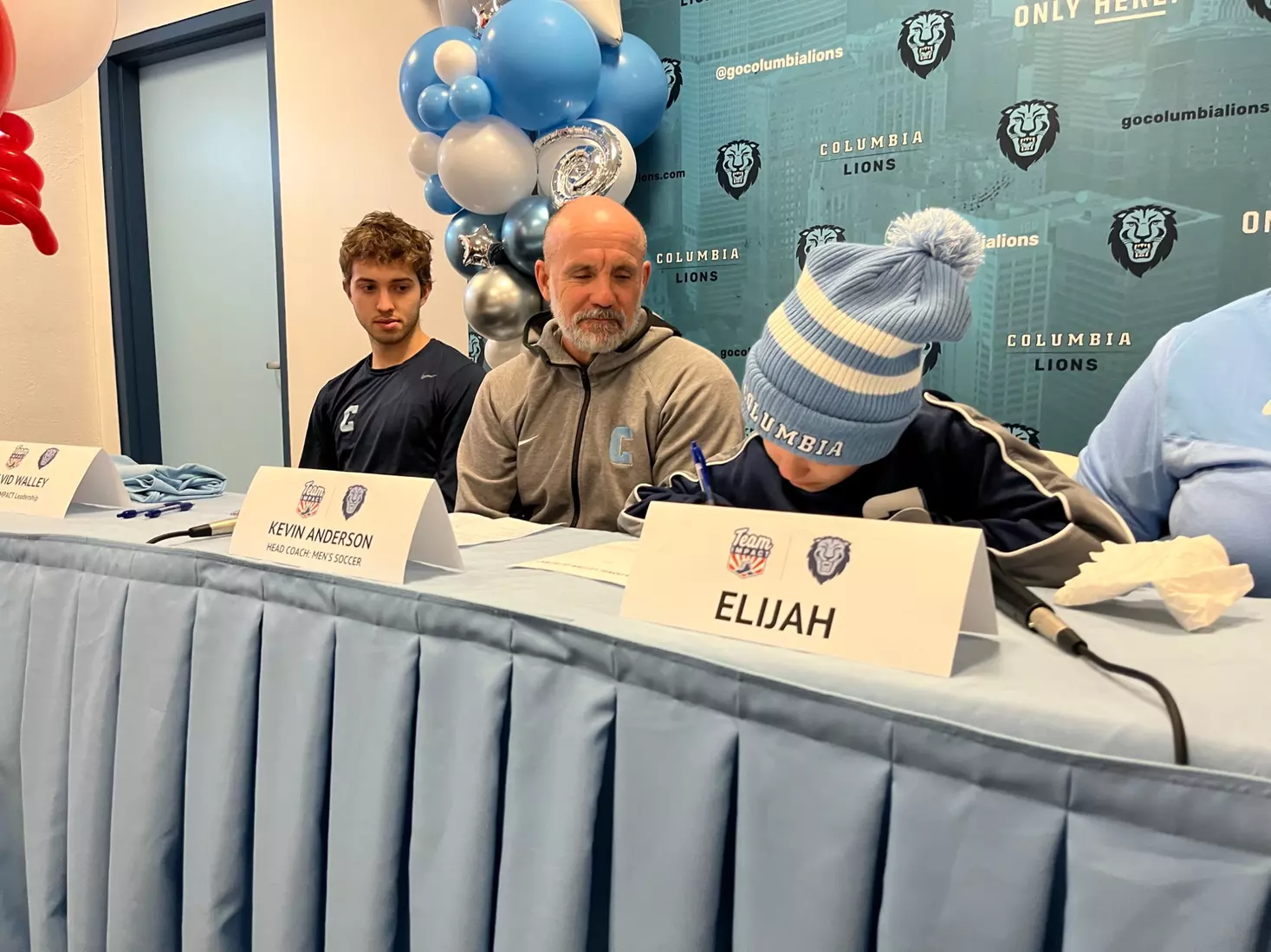Elijah Albino Signs with Columbia Men's Soccer