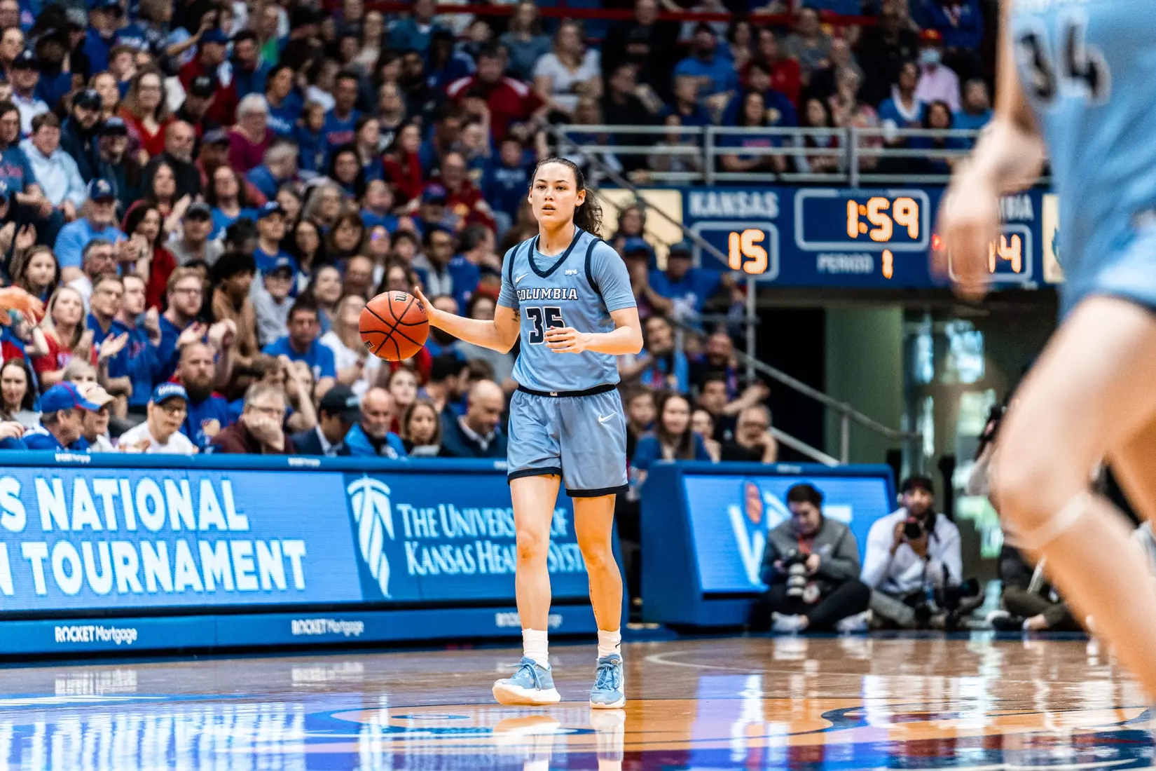 Columbia vs. Kansas (2023 WNIT Championship Game)