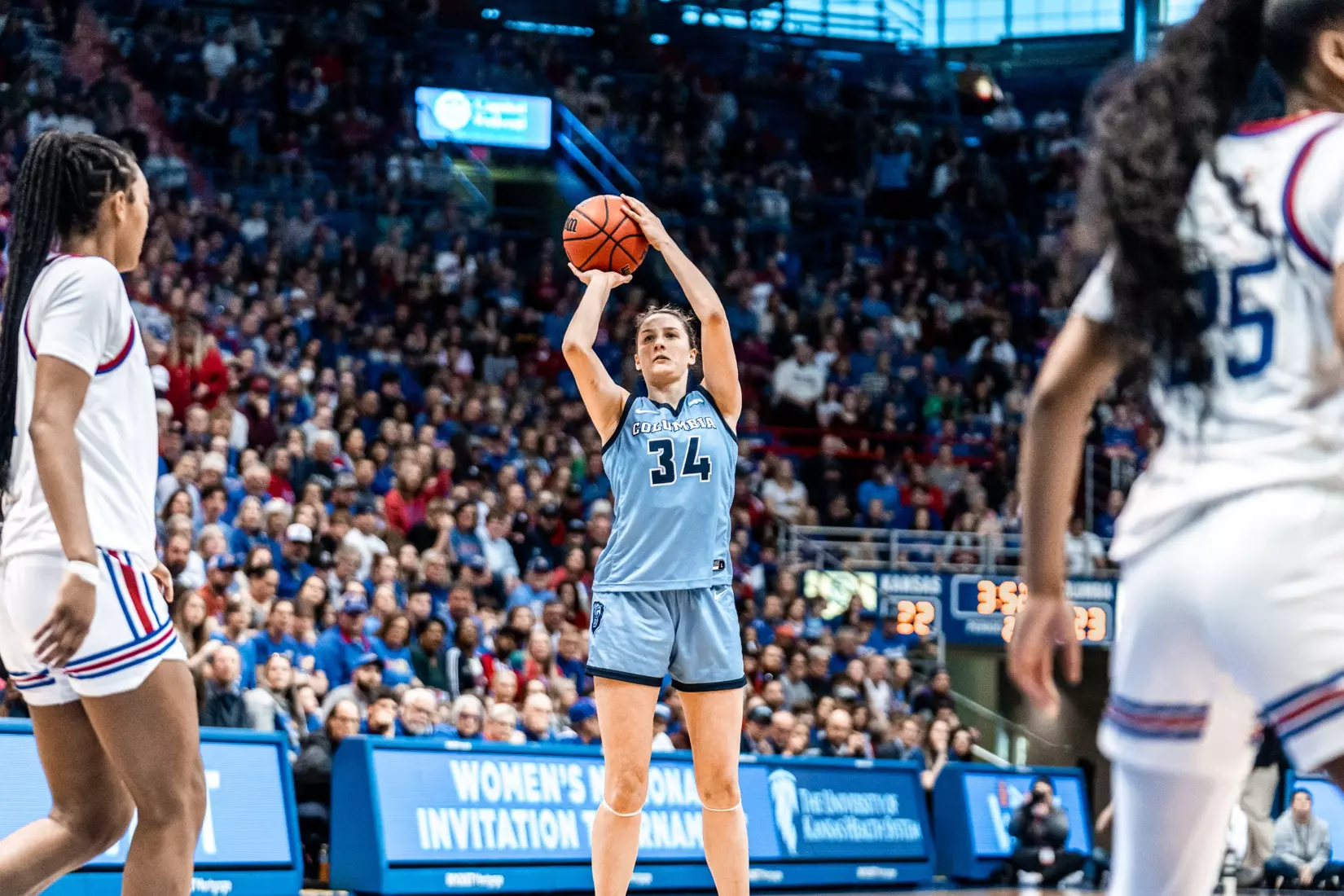 Columbia vs. Kansas (2023 WNIT Championship Game)