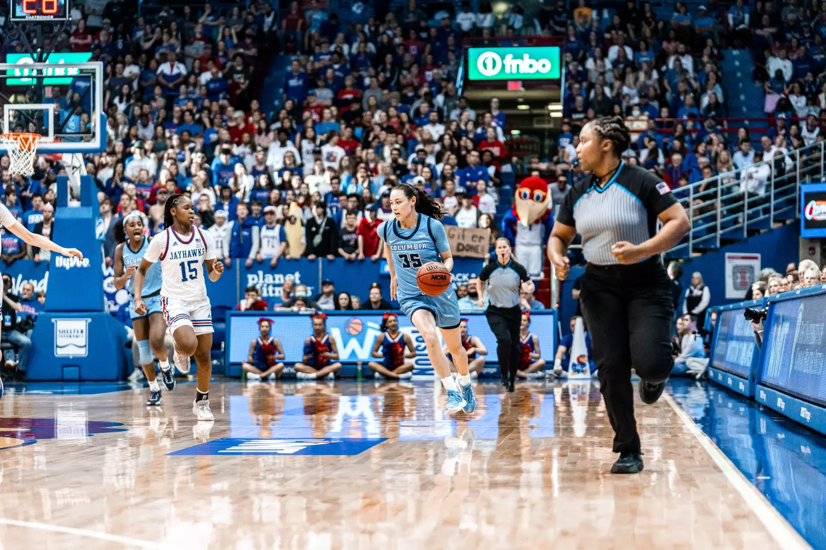 Columbia vs. Kansas (2023 WNIT Championship Game)