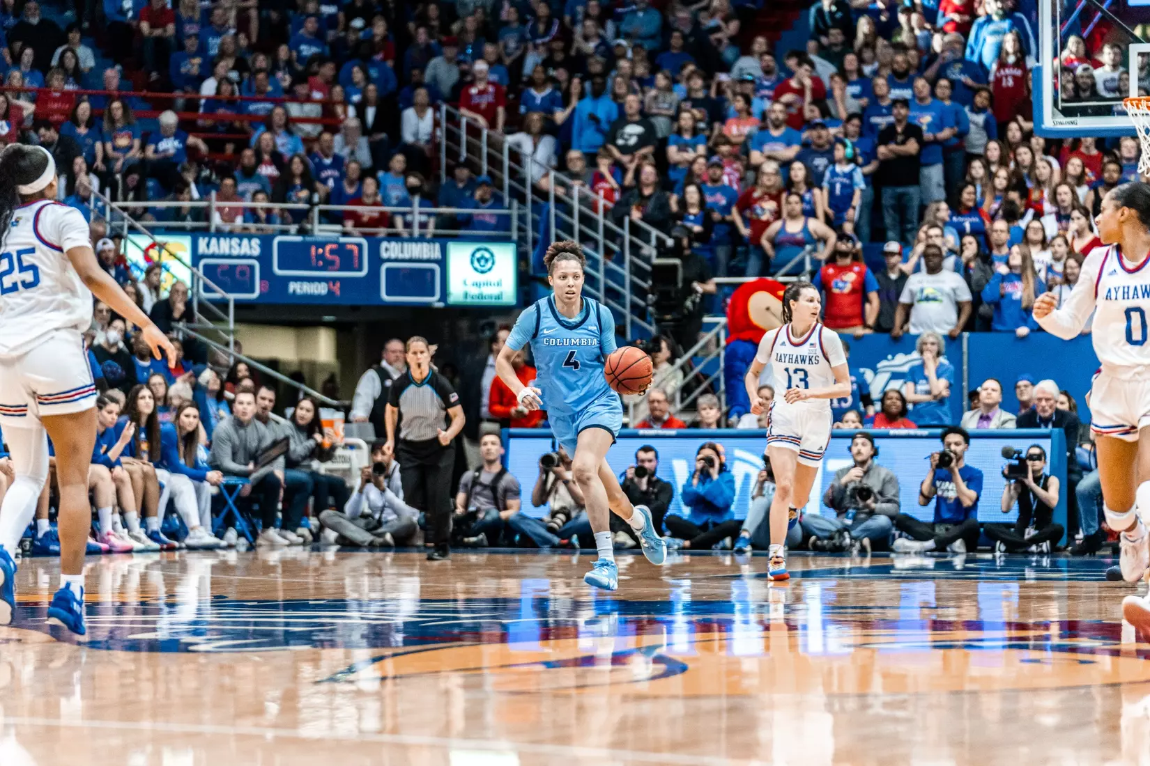 Columbia vs. Kansas (2023 WNIT Championship Game)