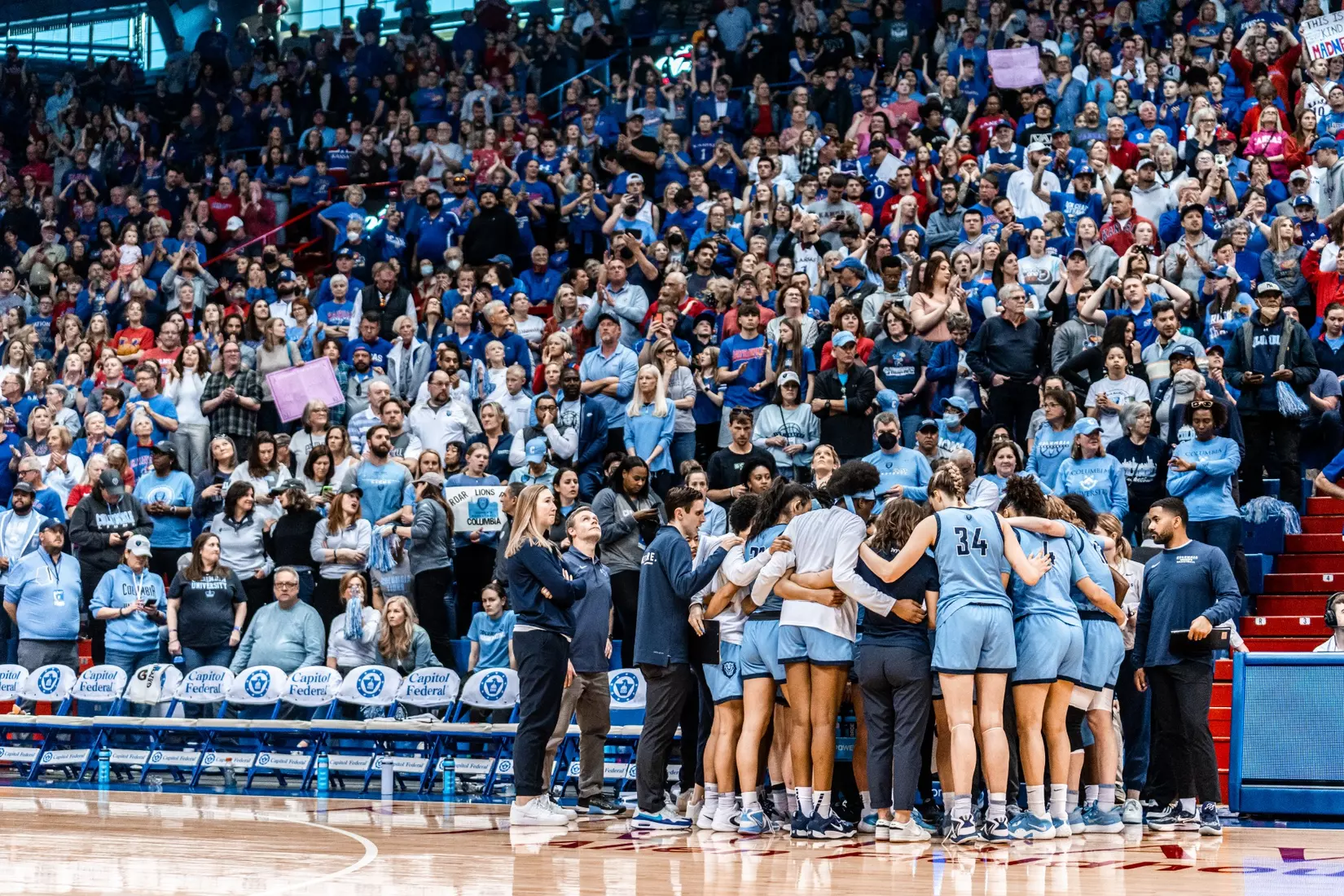 Columbia vs. Kansas (2023 WNIT Championship Game)
