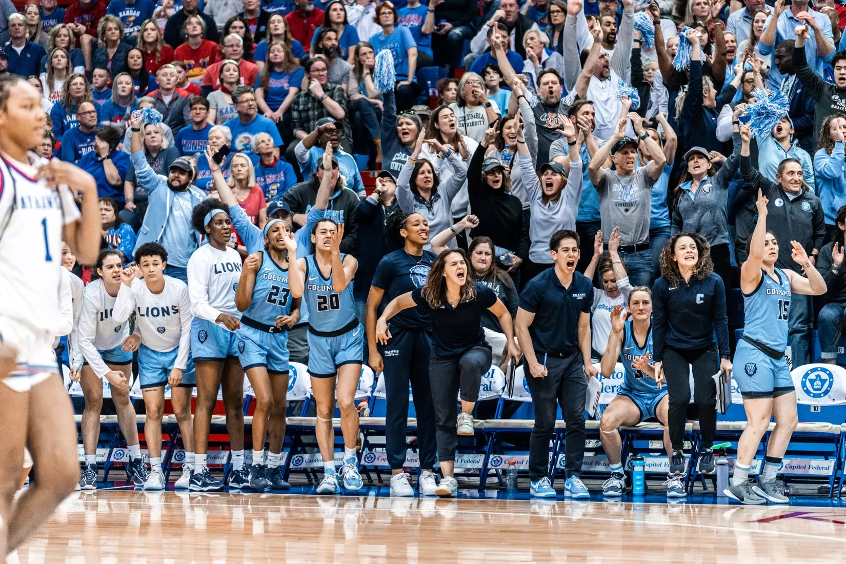 Columbia vs. Kansas (2023 WNIT Championship Game)
