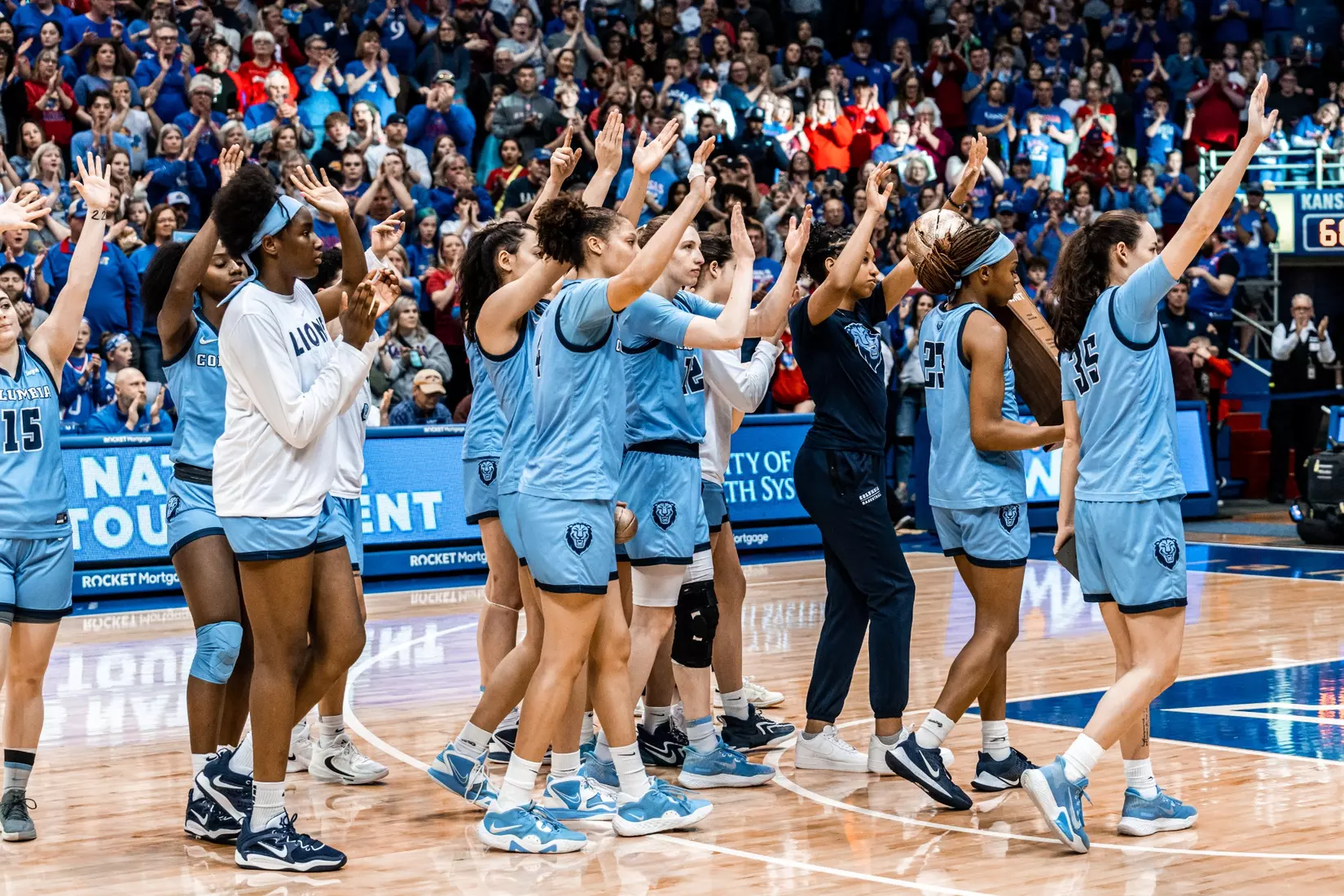 Columbia vs. Kansas (2023 WNIT Championship Game)