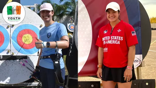 DeSousa Sullenberger World Archery Youth Championships Qualifiy HEadline