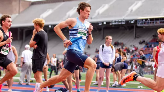 Outdoor Track Ivy Heps Action Shot