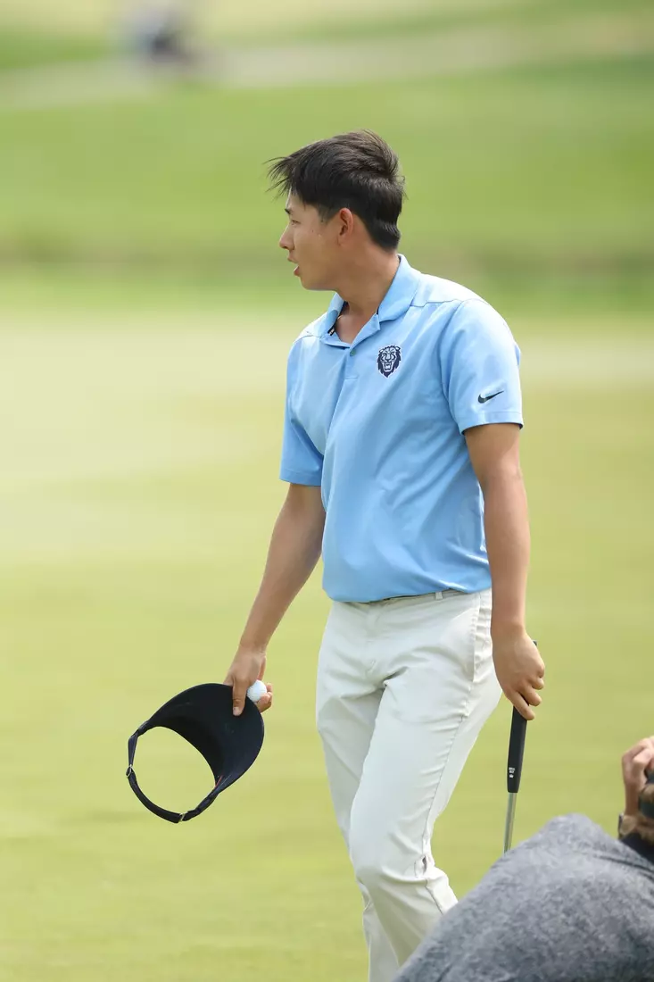 Nathan Han at the 2023 NCAA Men's Golf Regional in Bath, Michigan (Eagle Eye Golf Club)