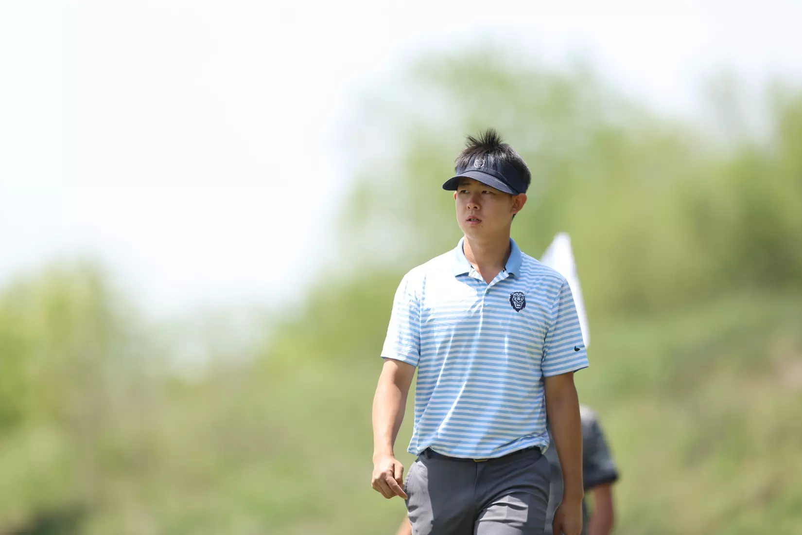 Nathan Han at the 2023 NCAA Men's Golf Regional in Bath, Michigan (Eagle Eye Golf Club)