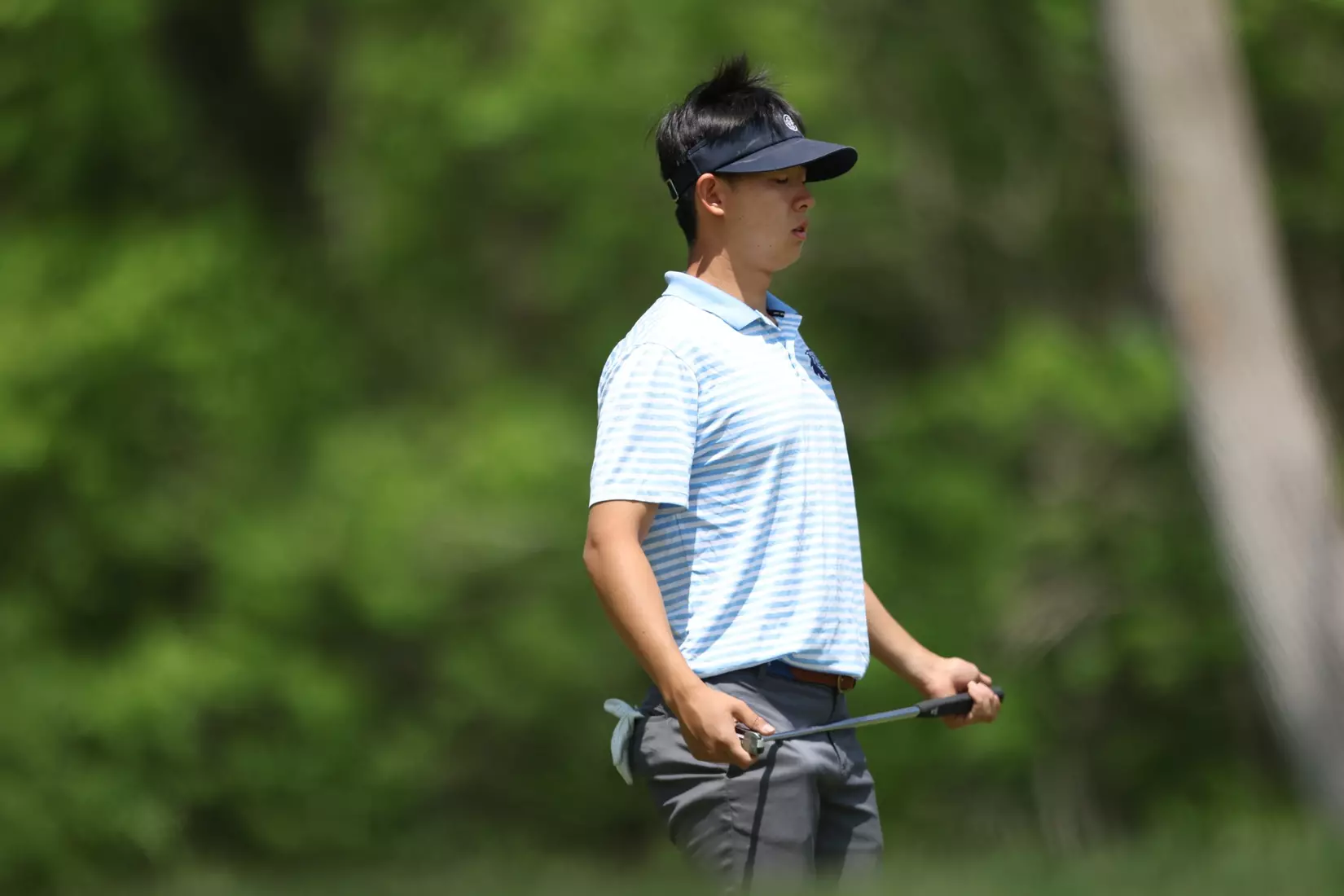 Nathan Han at the 2023 NCAA Men's Golf Regional in Bath, Michigan (Eagle Eye Golf Club)
