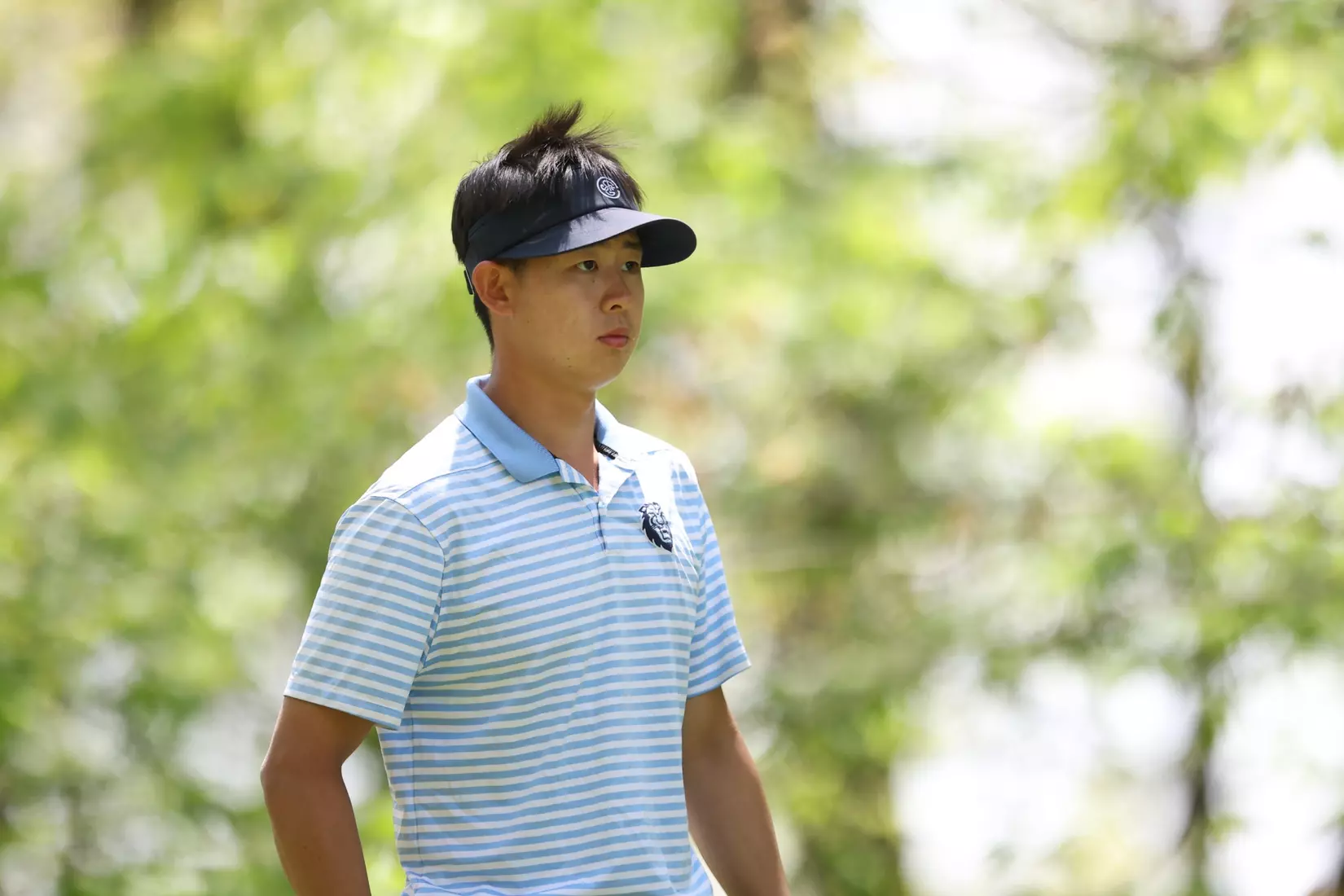 Nathan Han at the 2023 NCAA Men's Golf Regional in Bath, Michigan (Eagle Eye Golf Club)
