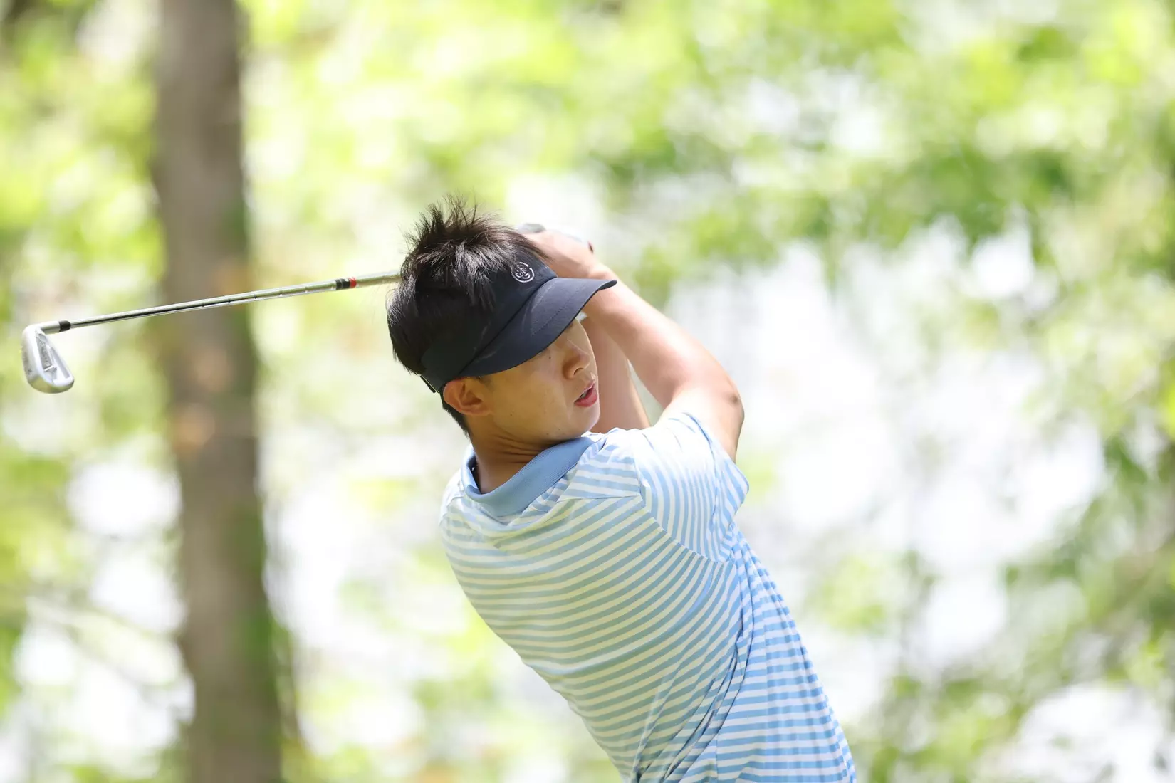 Nathan Han at the 2023 NCAA Men's Golf Regional in Bath, Michigan (Eagle Eye Golf Club)