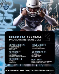 Football Promotions Schedule