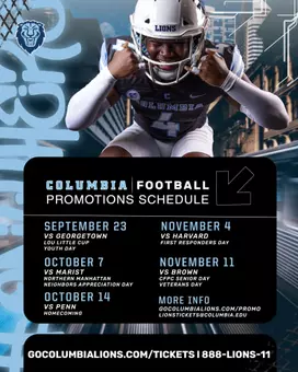 Football Promotions Schedule