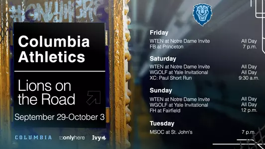 LOTR September 29-October 3