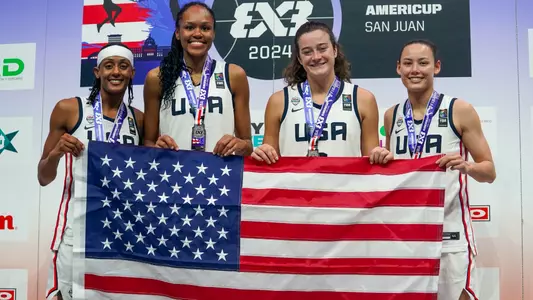Team USA Abbey Hsu 2024 FIBA 3x3 Women's AmeriCup Silver
