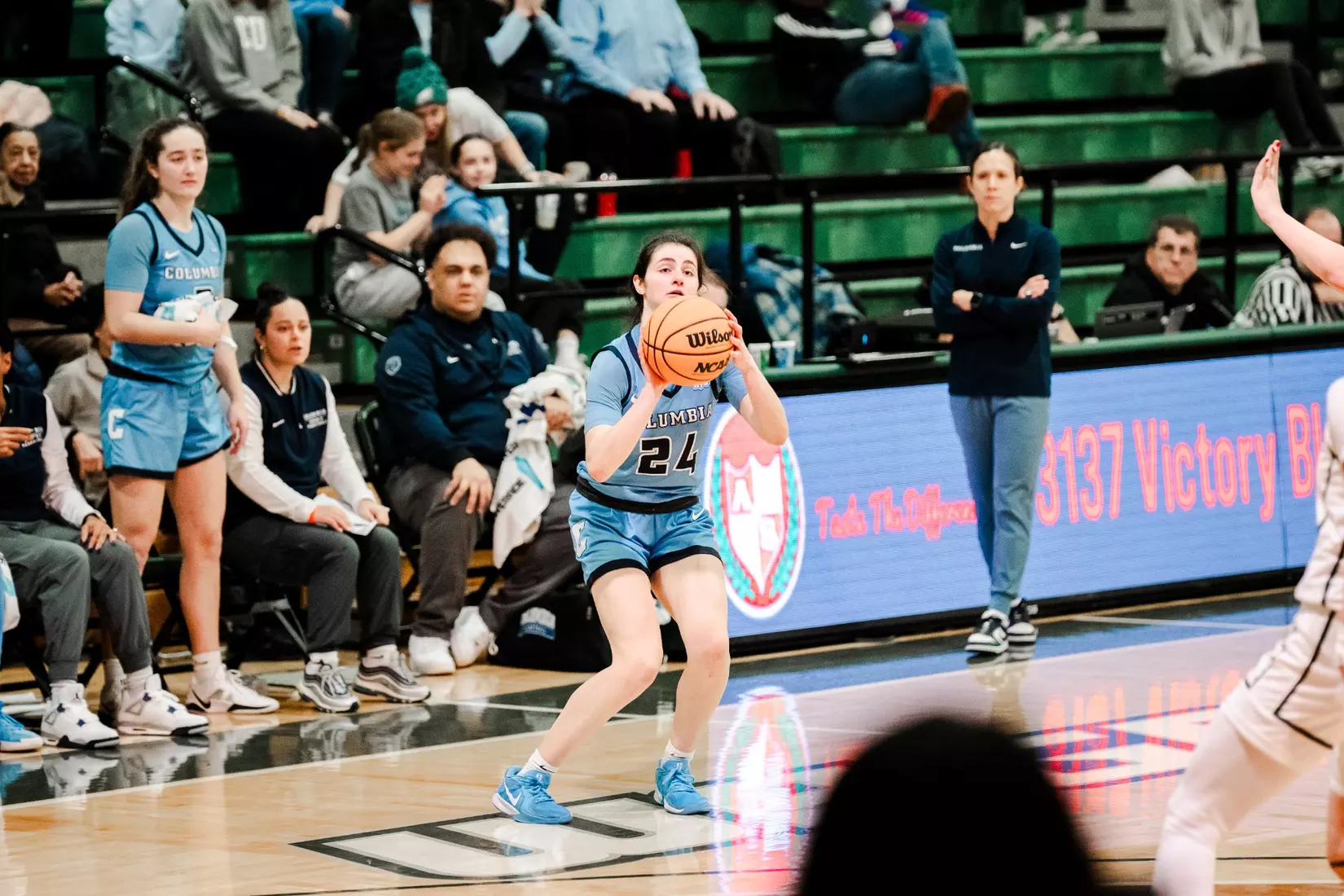 WBK: Columbia 77 - Wagner 53 (Dec. 21, 2024)