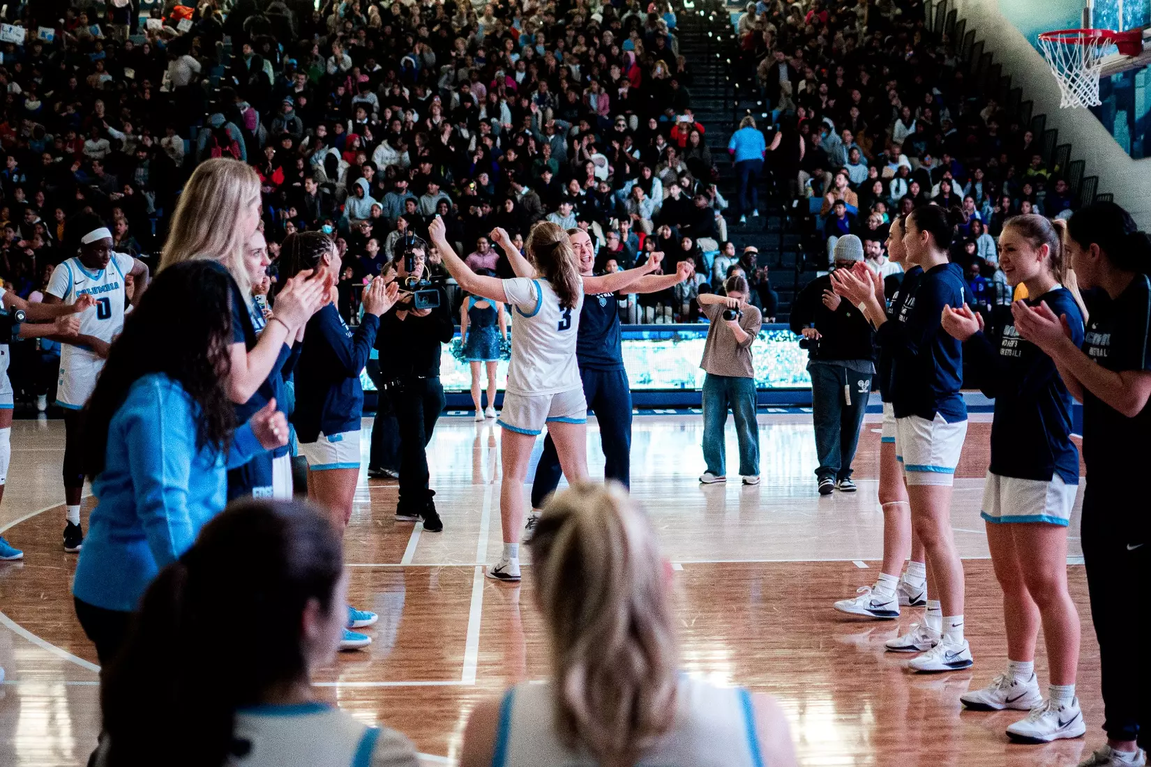 Columbia women's basketball defeated USF, 81-79, on Wednesday, December 4, 2024.