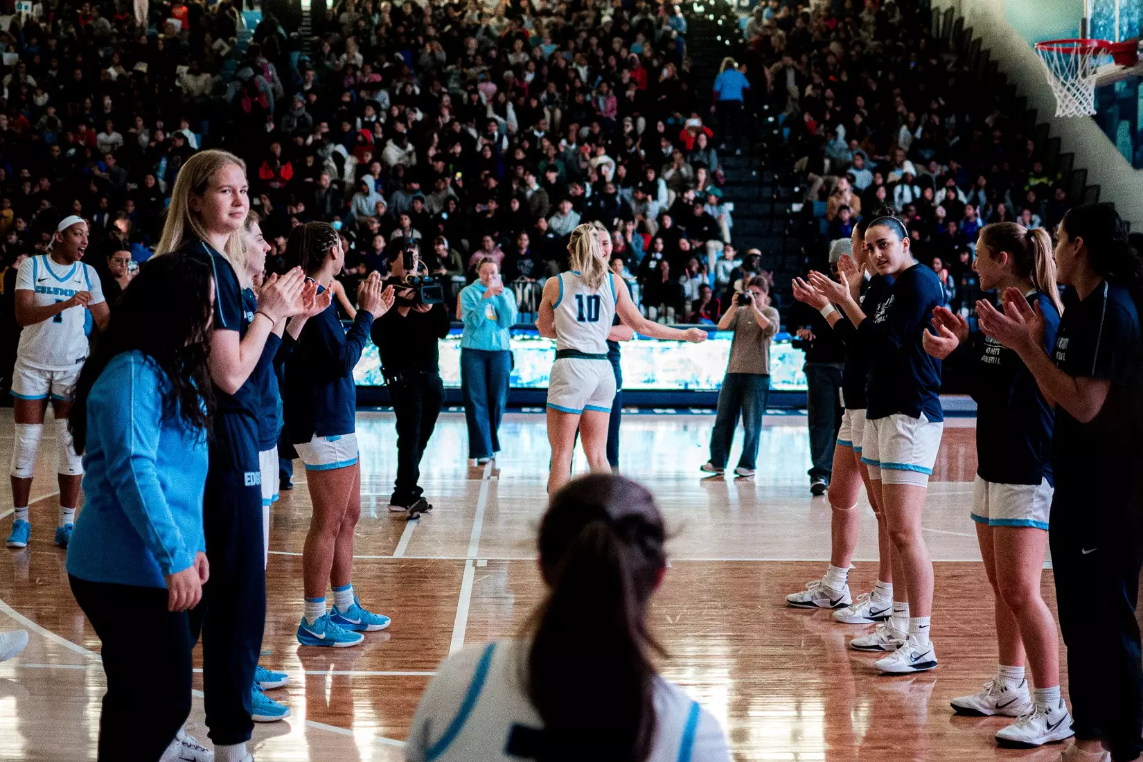 Columbia women's basketball defeated USF, 81-79, on Wednesday, December 4, 2024.