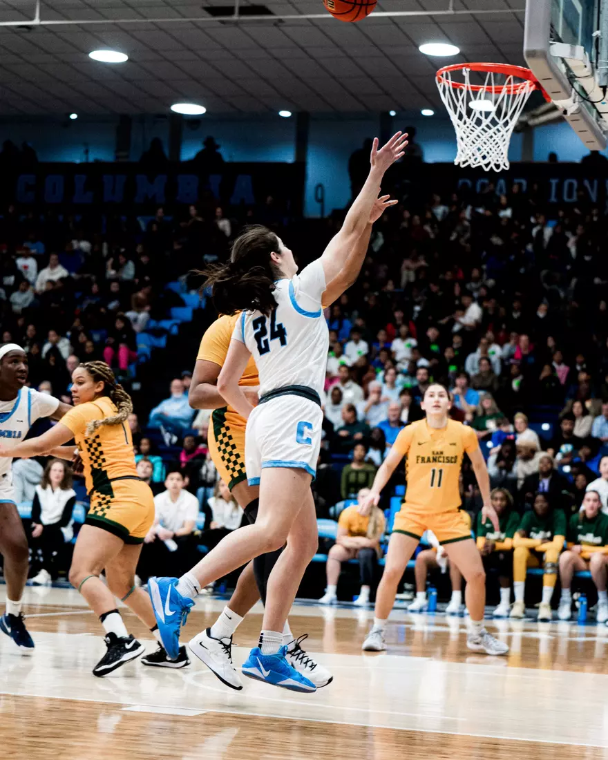 Columbia women's basketball defeated USF, 81-79, on Wednesday, December 4, 2024.