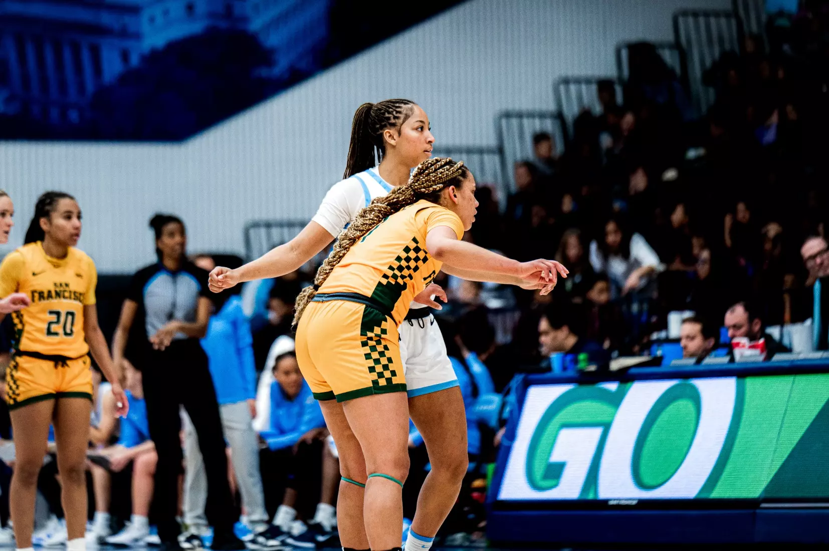 Columbia women's basketball defeated USF, 81-79, on Wednesday, December 4, 2024.