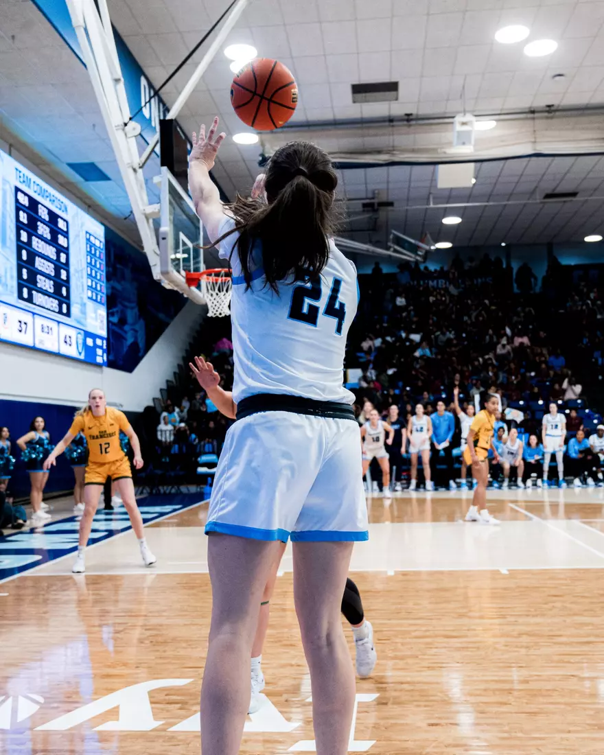 Columbia women's basketball defeated USF, 81-79, on Wednesday, December 4, 2024.