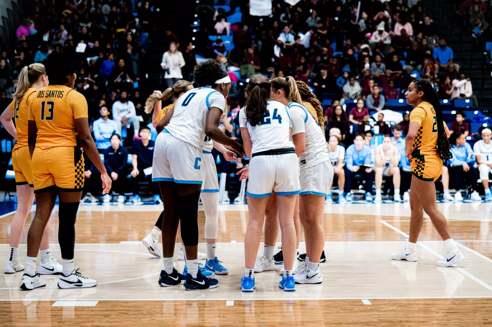Columbia women's basketball defeated USF, 81-79, on Wednesday, December 4, 2024.