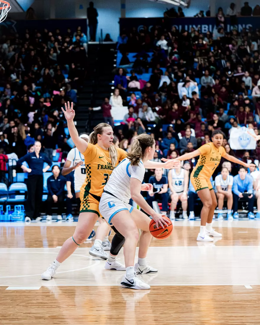 Columbia women's basketball defeated USF, 81-79, on Wednesday, December 4, 2024.