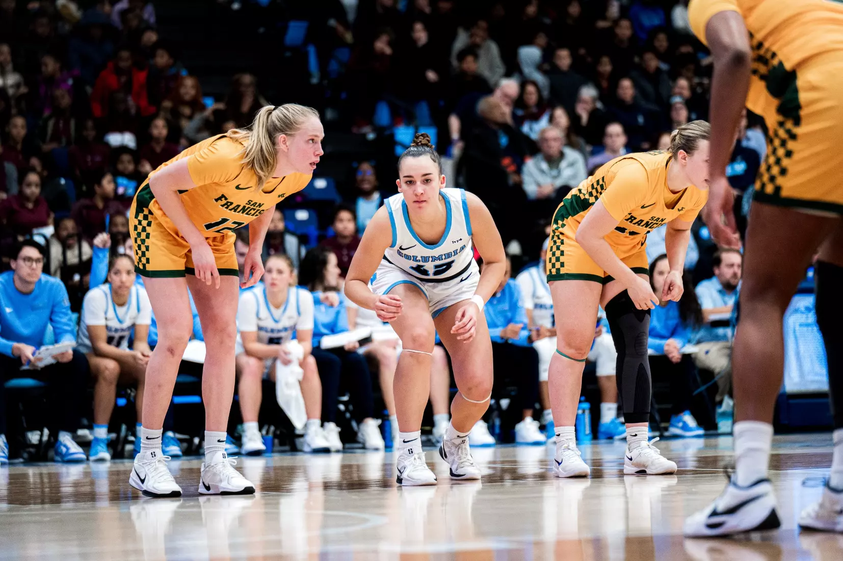Columbia women's basketball defeated USF, 81-79, on Wednesday, December 4, 2024.