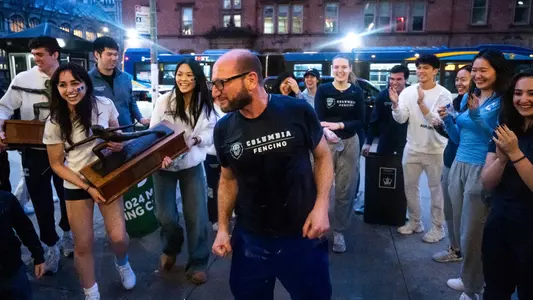 Columbia on day two of Ivy League Fencing Championships