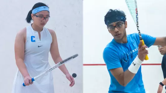 Simmi Chan And Rutvik Rau Squash