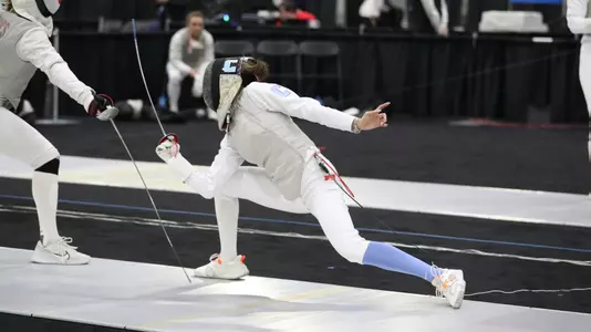 Columbia fencing on day one of 2024 NCAA Championships (March 21, 2024)