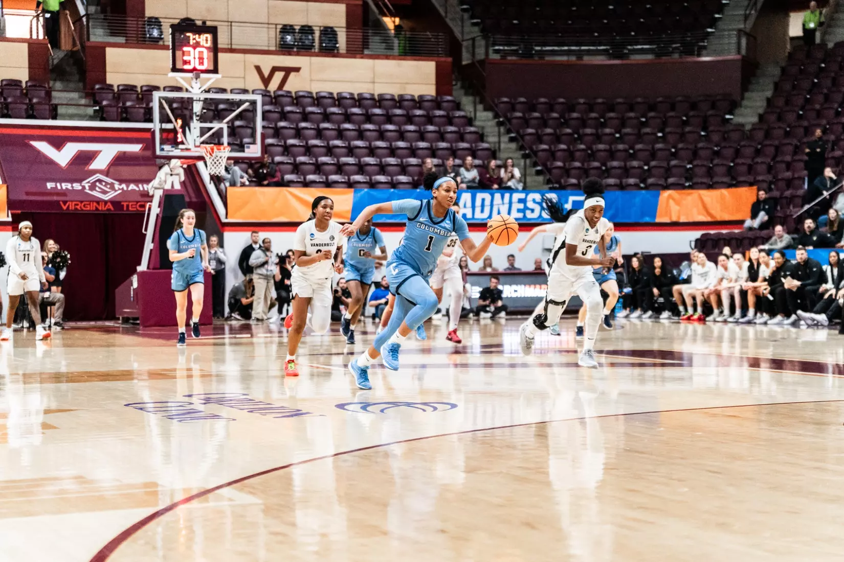 Columbia vs. Vanderbilt in the 2024 NCAA Tournament First Four (March 21, 2024)