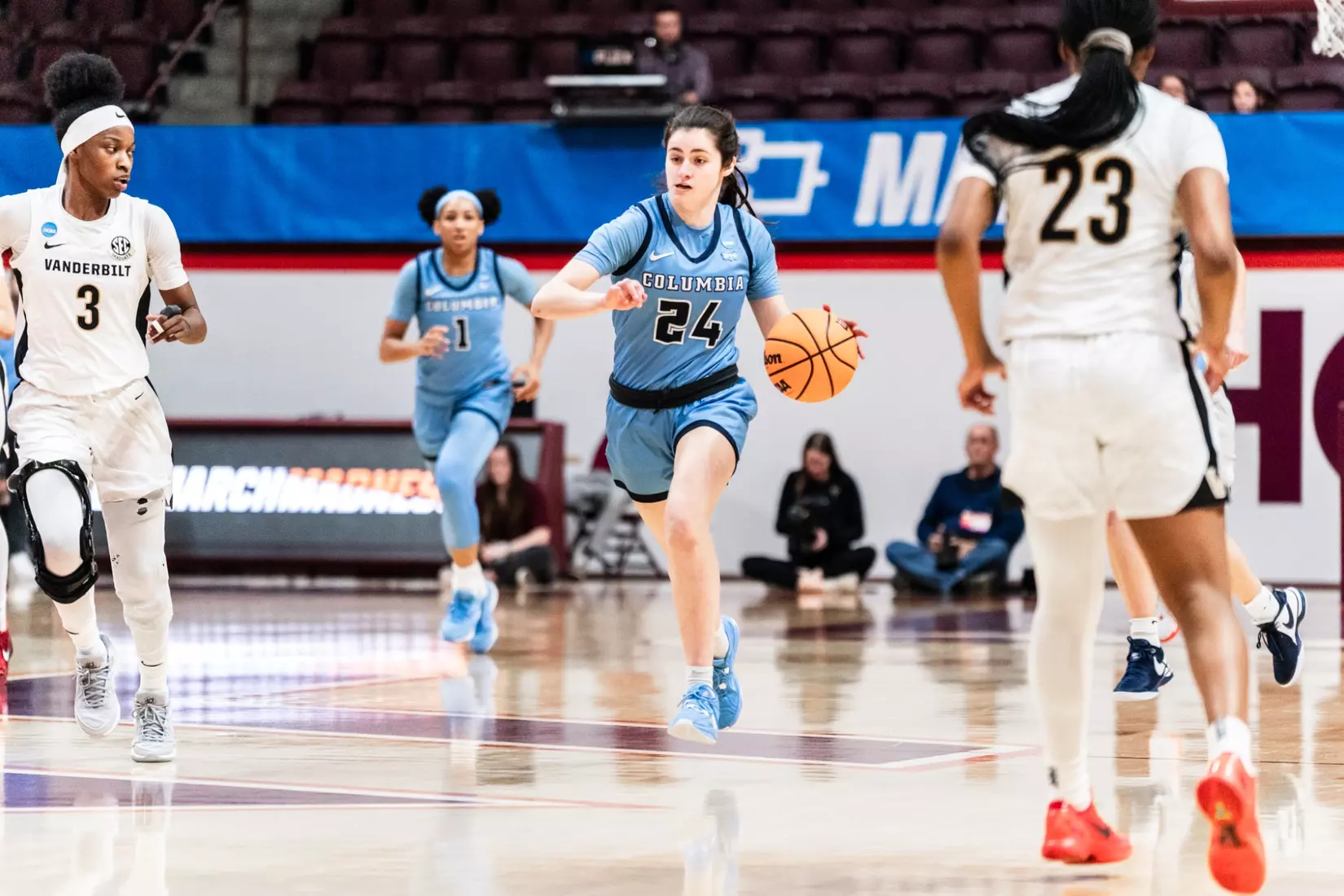 Columbia vs. Vanderbilt in the 2024 NCAA Tournament First Four (March 21, 2024)
