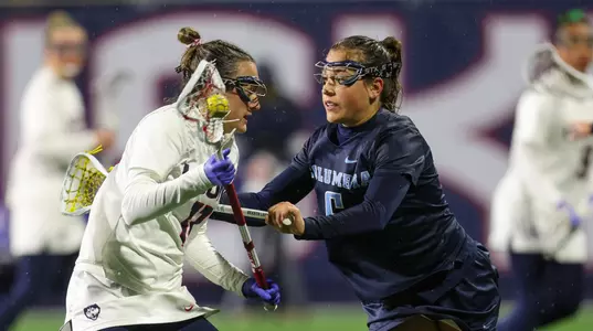 Mar. 20, 2024; Storrs, Connecticut, USA; during a nonconference matchup between Columbia and UConn held at Morrone Stadium. Photo by Brian Foley for Clarus Multimedia.