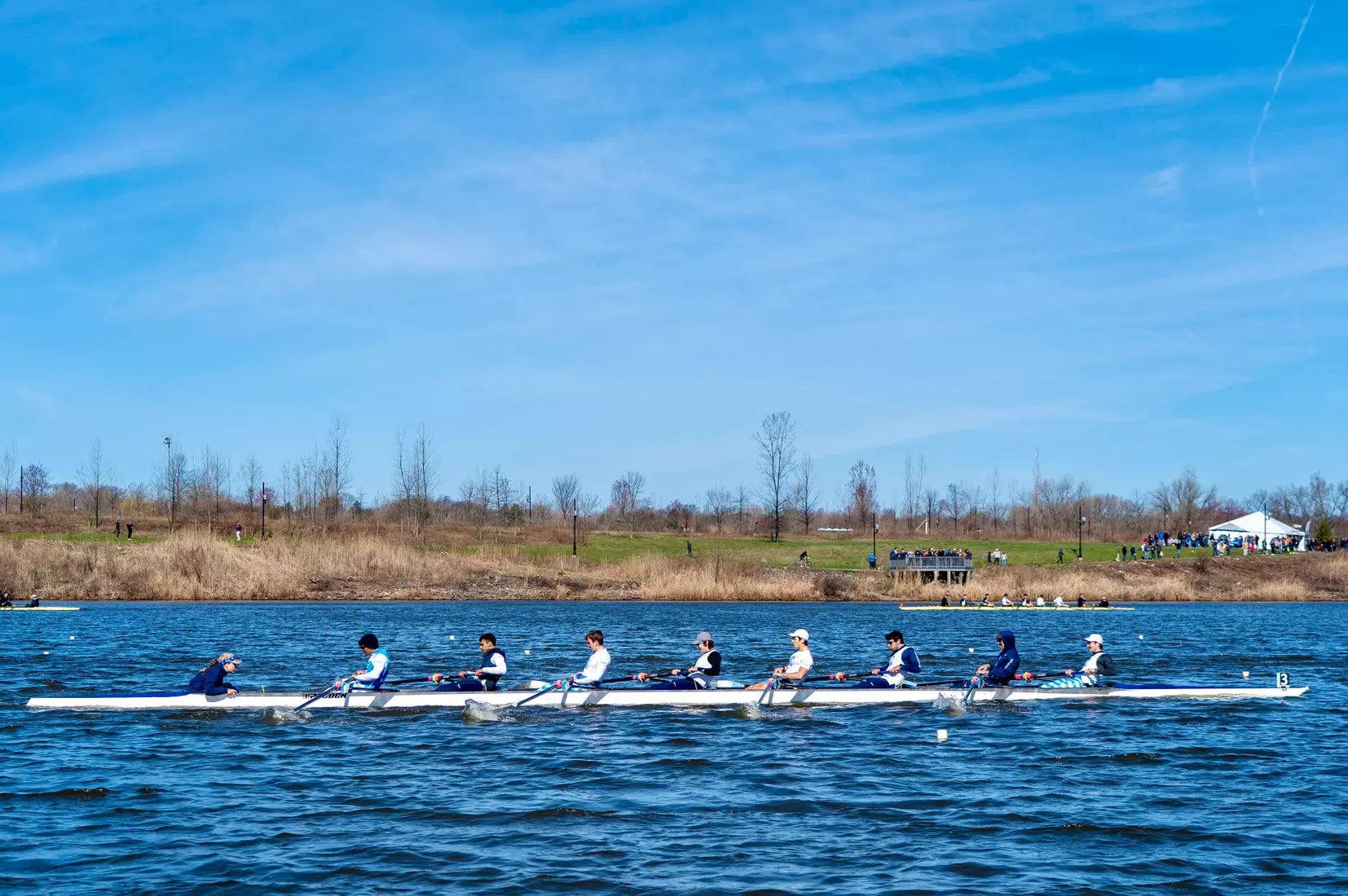 National Collegiate Lightweight Invitational at Overpeck Park on March 30, 2024