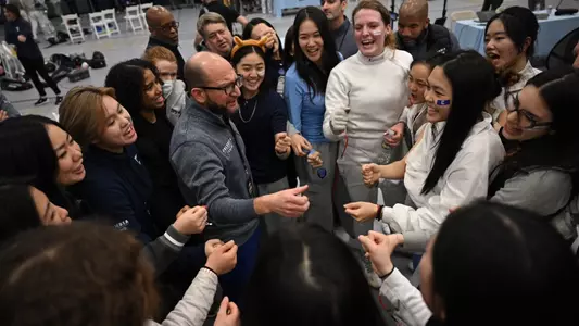 Columbia on day two of Ivy League Fencing Championships