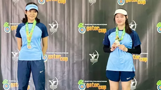Ahn (left) and Choi (right) 2024 Gator Cup Medals