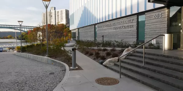 Front of Tennis Center