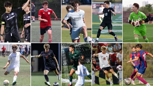 2024 Men's Soccer Incoming Class Headline