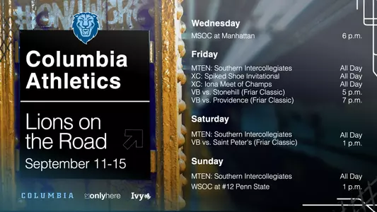 LOTR Sept. 11-15 Updated