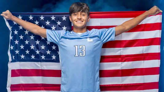 Luke Zielinski USA Flag 2024 Media Day
