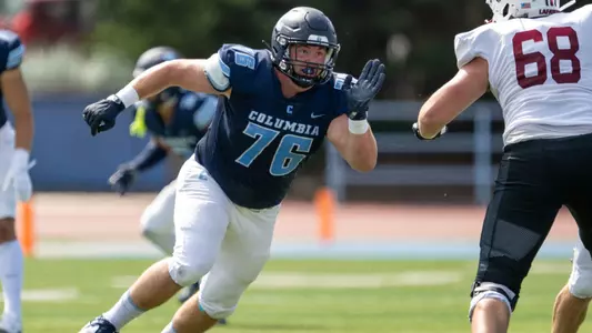 Pat Passalacqua on the rush vs. No. 14 Lafayette