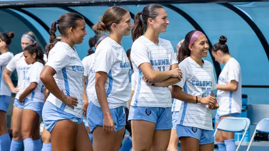 Women's Soccer Captains Pregame Meeting 2024