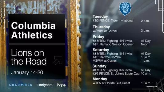 Lions on the Road - January 14-20, 2025