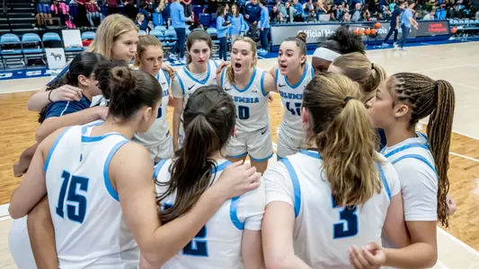 Women's Basketball Pregame Huddle Education Day 2024