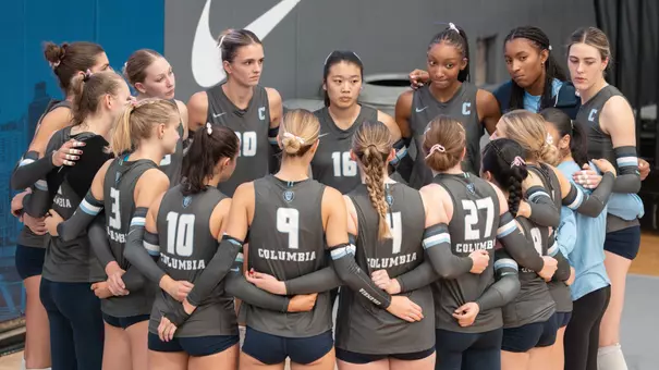 Volleyball team shot